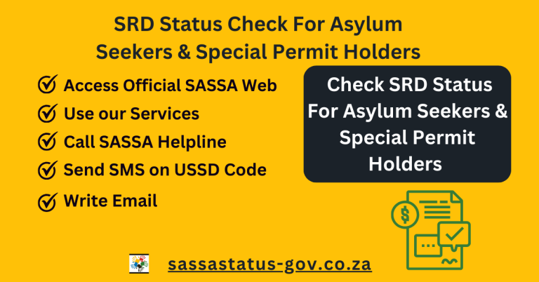How to check SRD Status for Asylum Seekers and Special Permit Holders