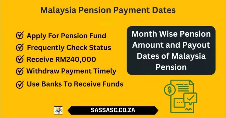 Malaysia Pension Payment Dates