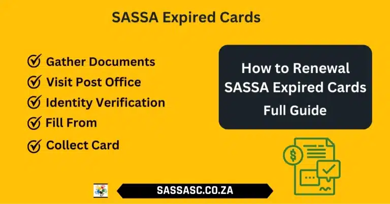 SASSA Card Get Expired
