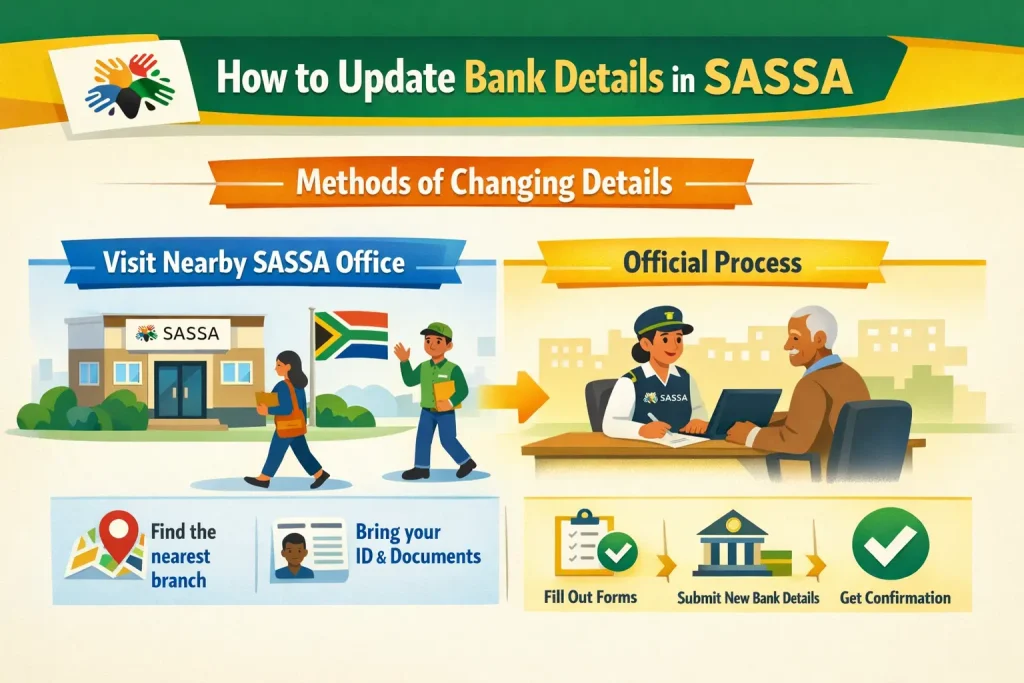 SASSA Update Banking Details