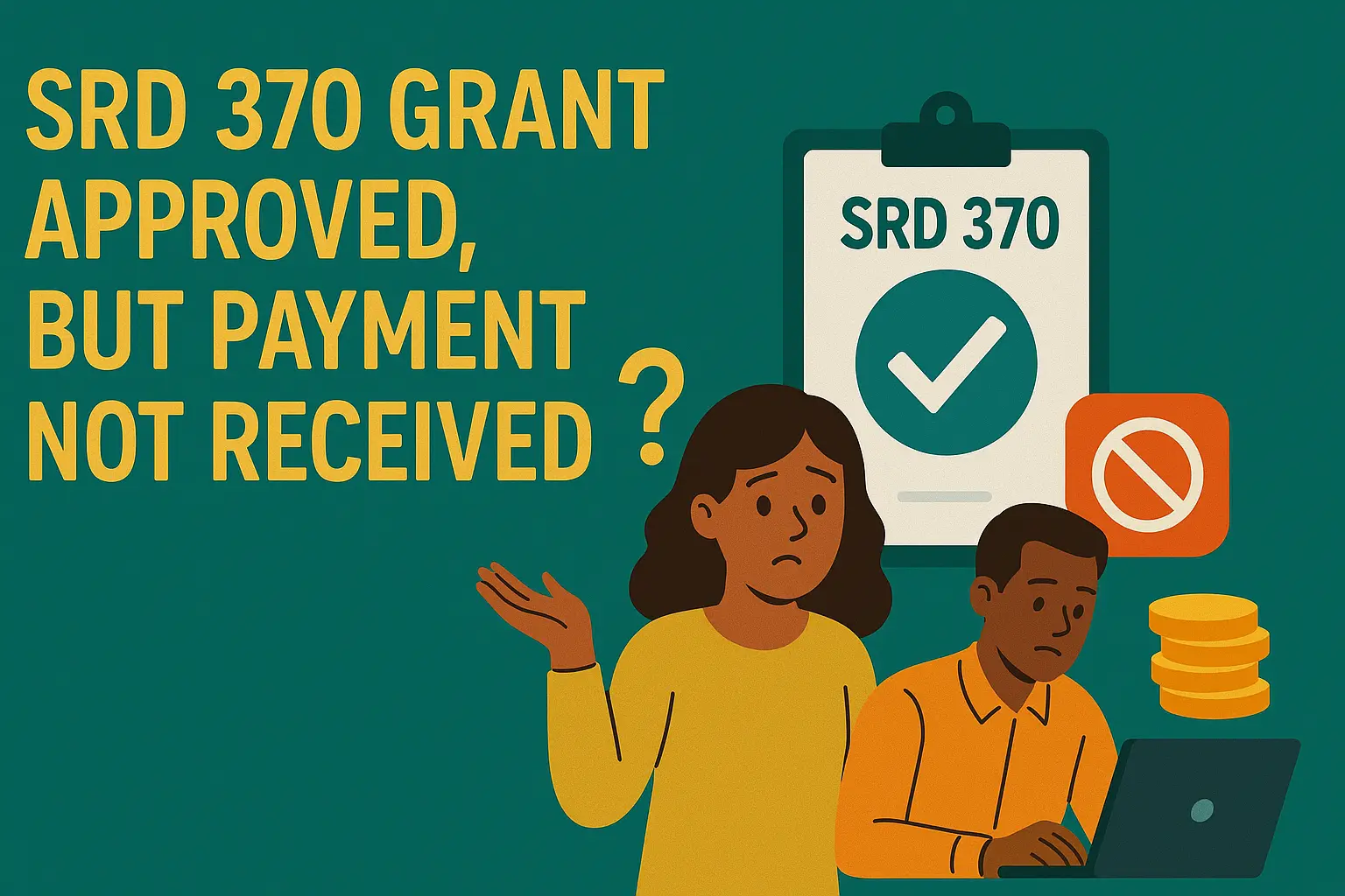 srd 370 Payment not received